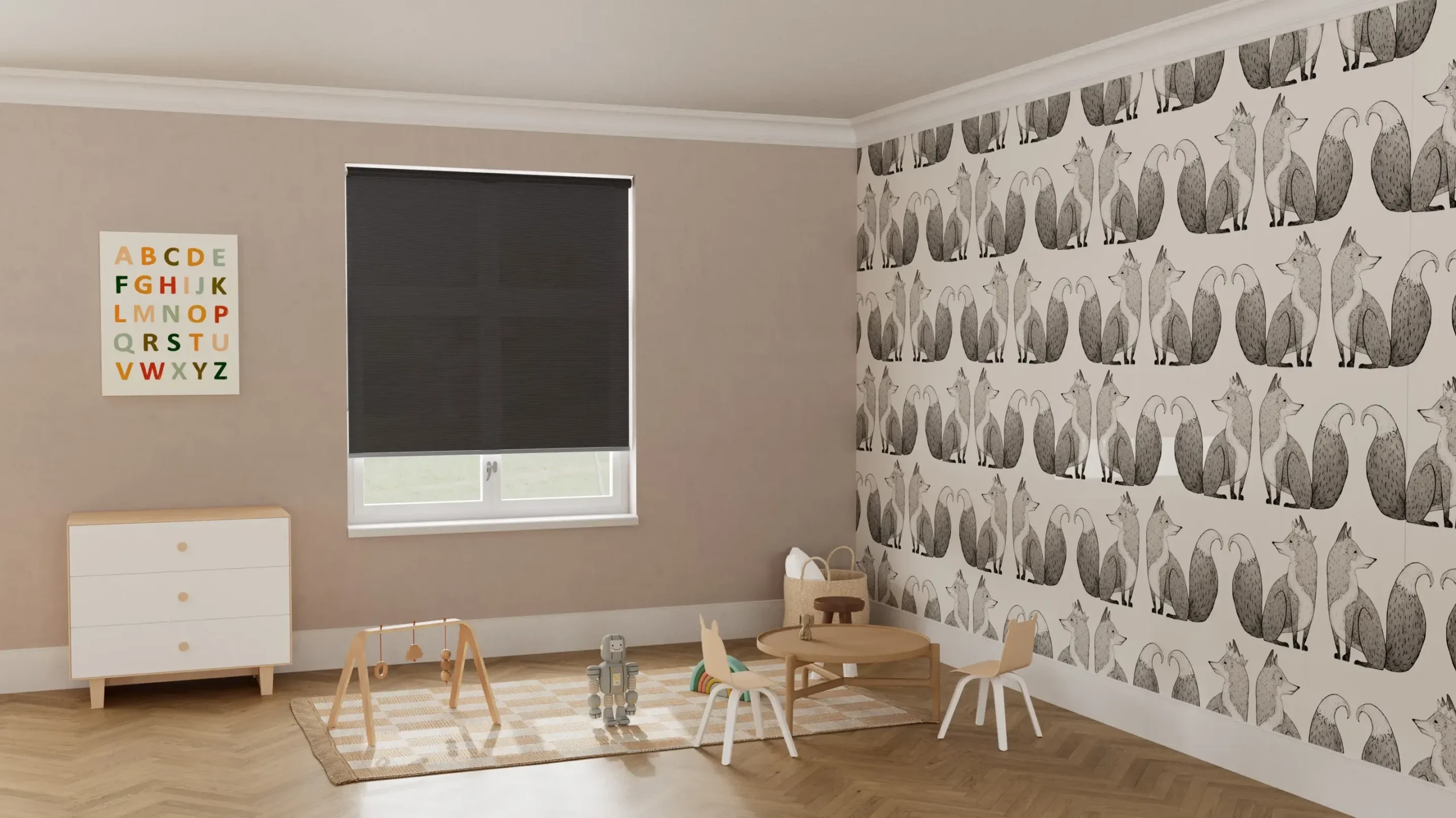 Blackout Roller Blinds For Kids Room