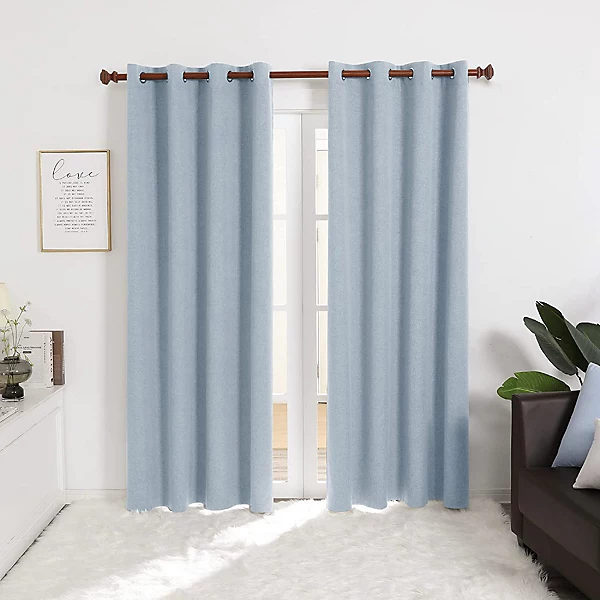 Bedroom Linen Curtains