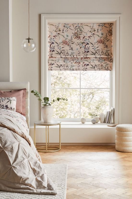 Bedroom Roman Blinds