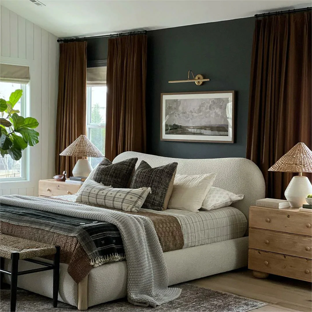 Bedroom Velvet Curtains