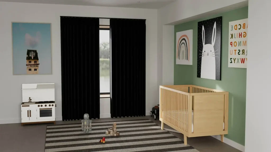 Blackout Curtains In Kids Room