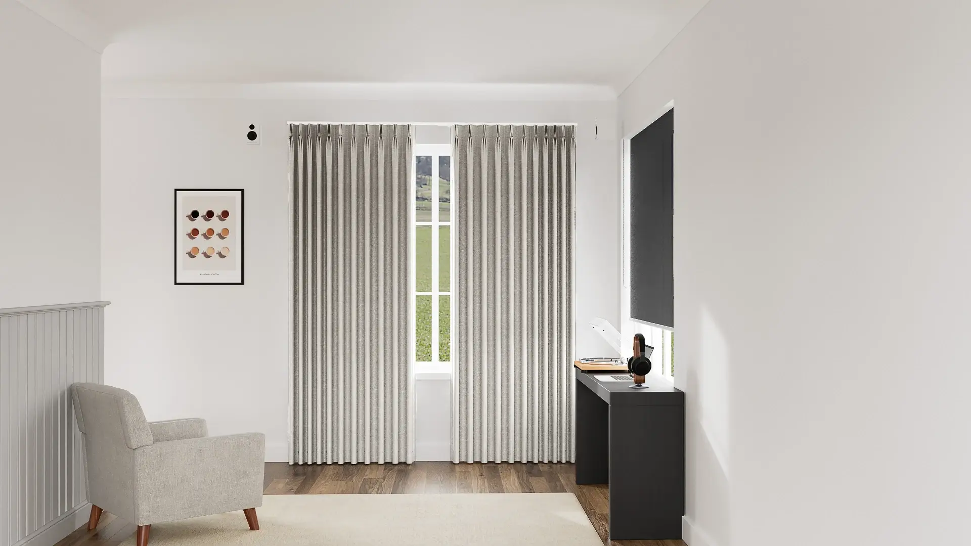 Cloud Window Curtains