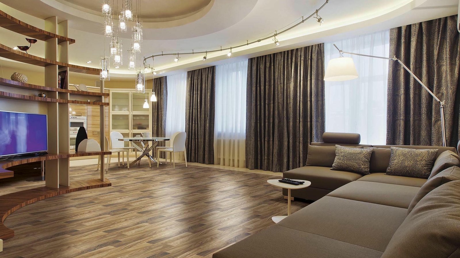 Custom-Made Motorized Curtains