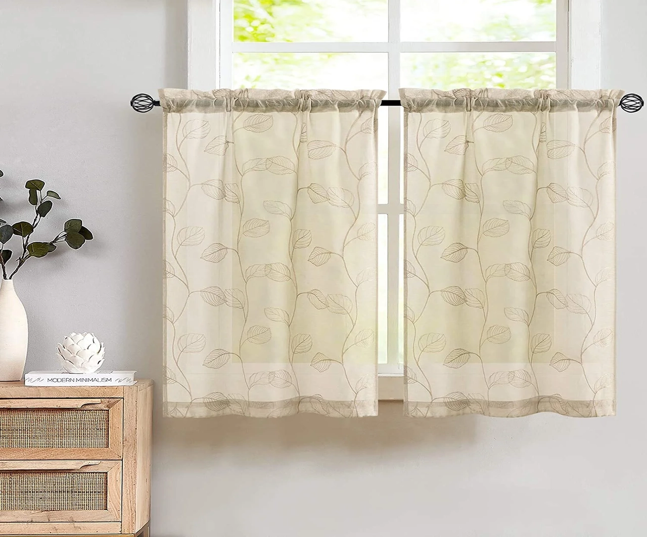 Kitchen Sheer Curtains