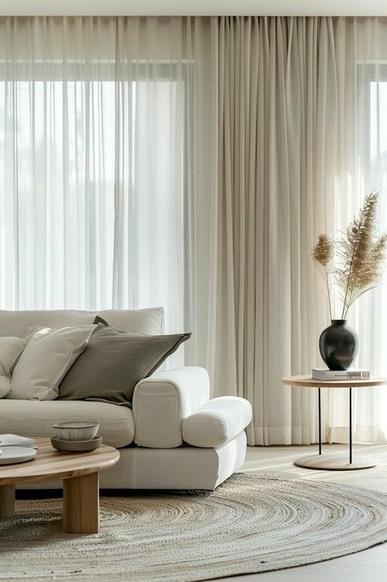 Living Room Sheer Curtains