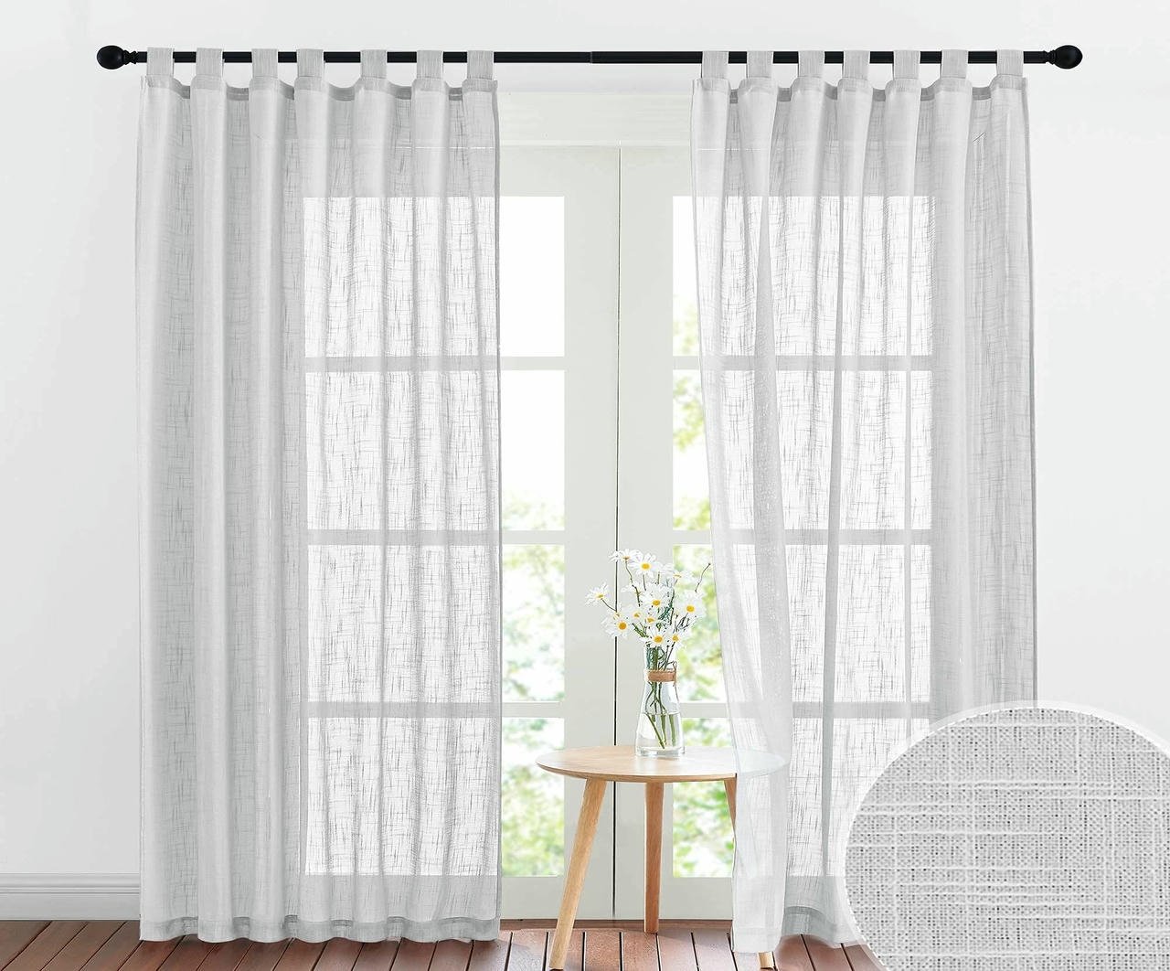 Living Room Sheer Drapes