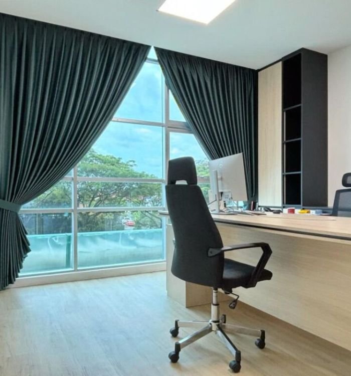 Modern Office Curtains in UAE