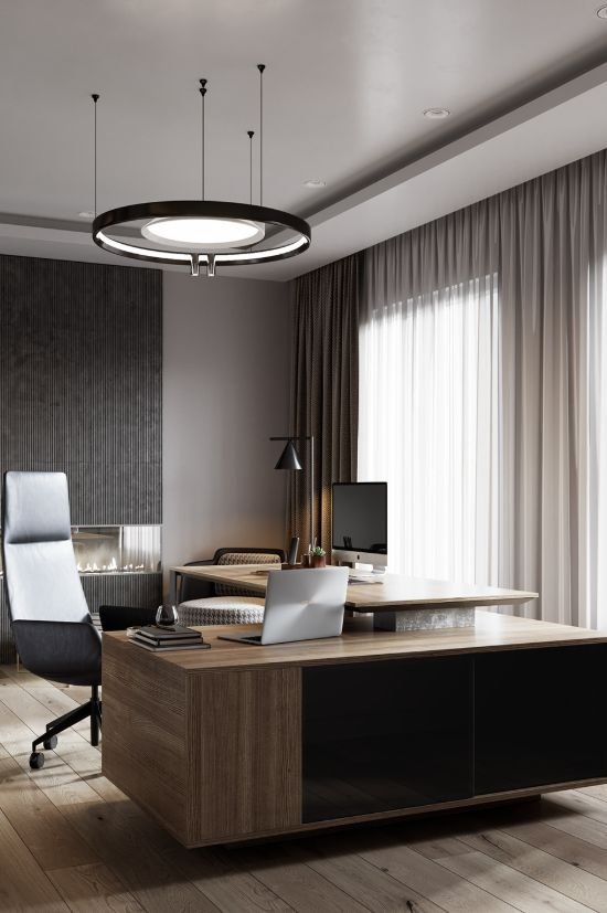 Modern Office Curtains