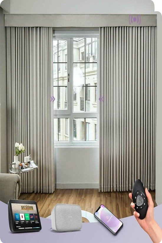 Motorized Curtains Dubai