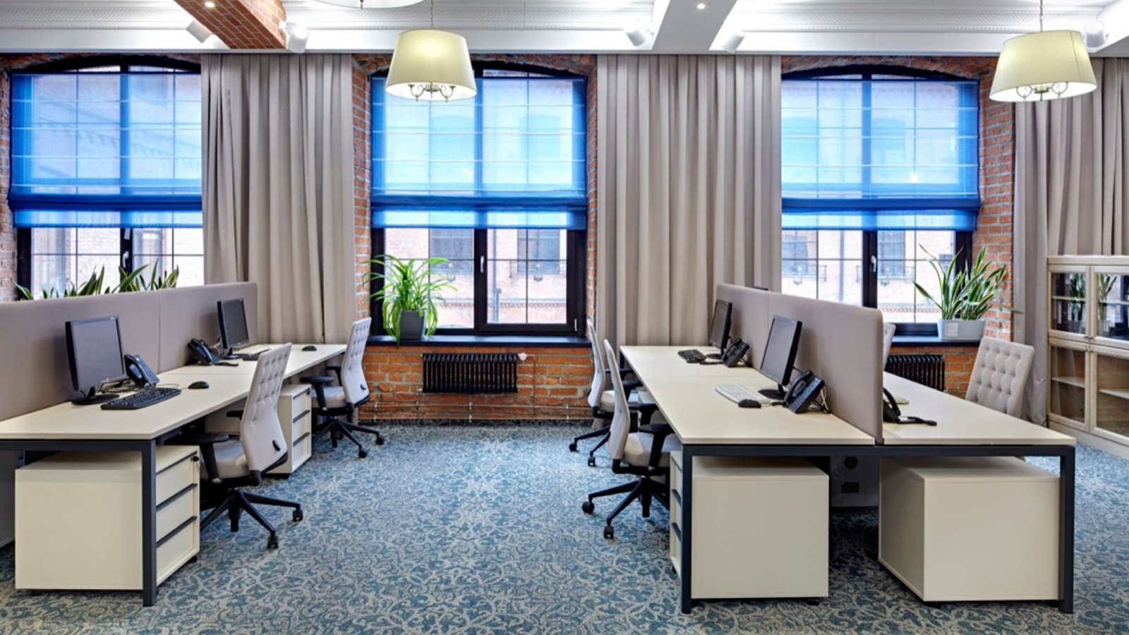 Blackout Office Curtains