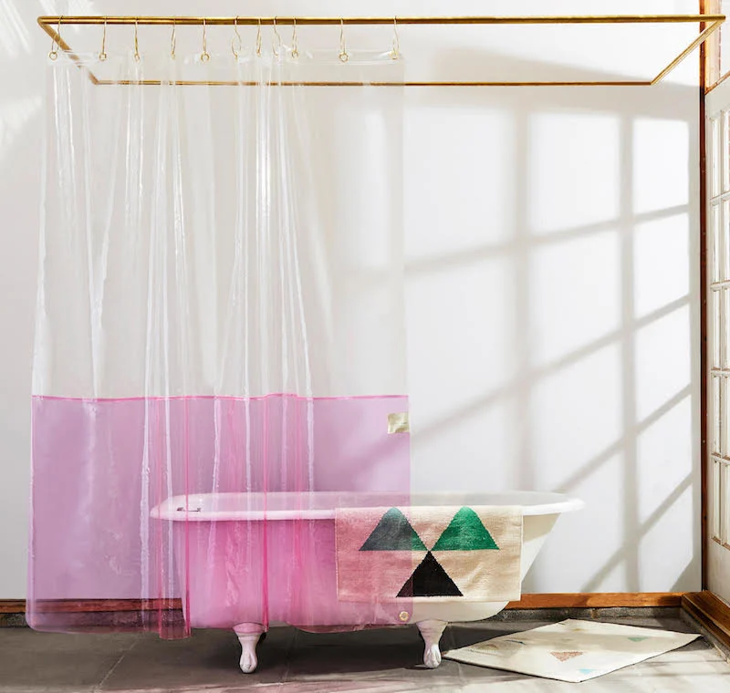 Transparent Shower Curtain