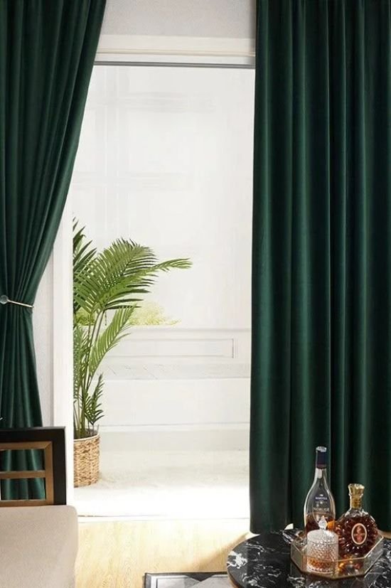 Velvet Curtains
