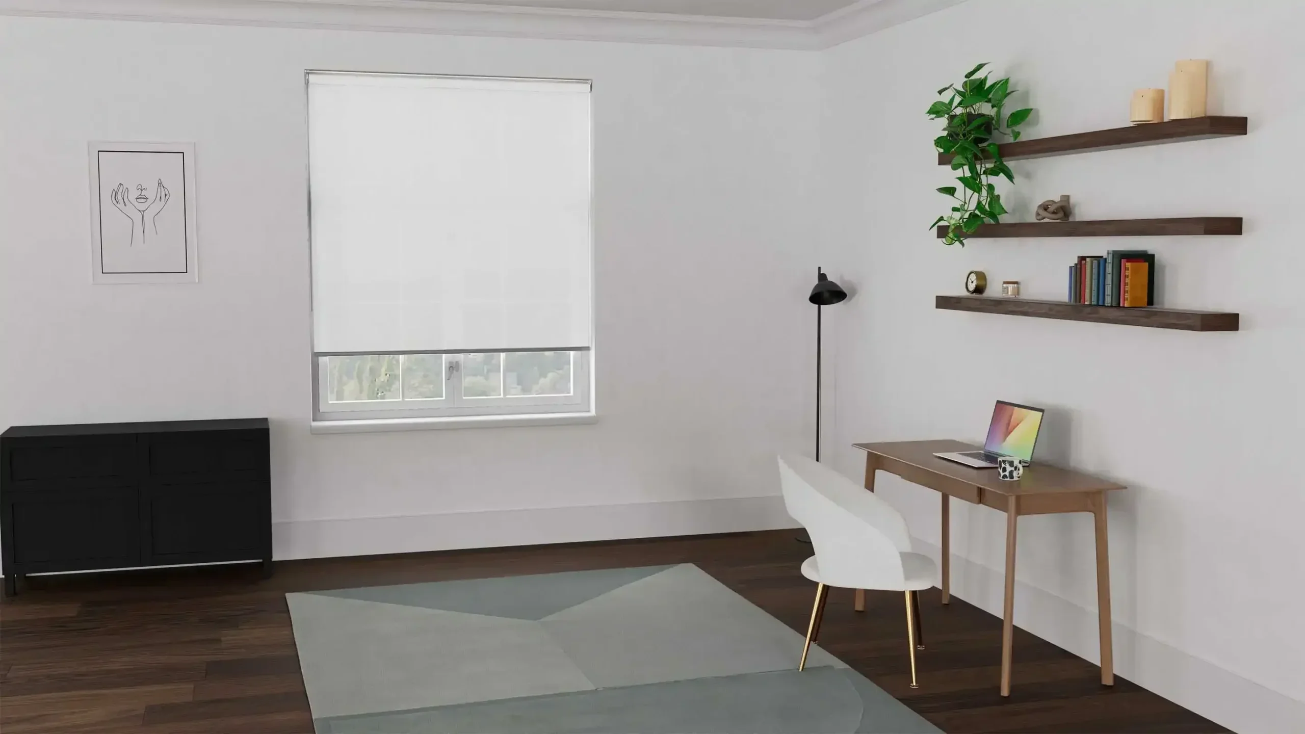 White 7 scaled - Roller - Emirates Curtains