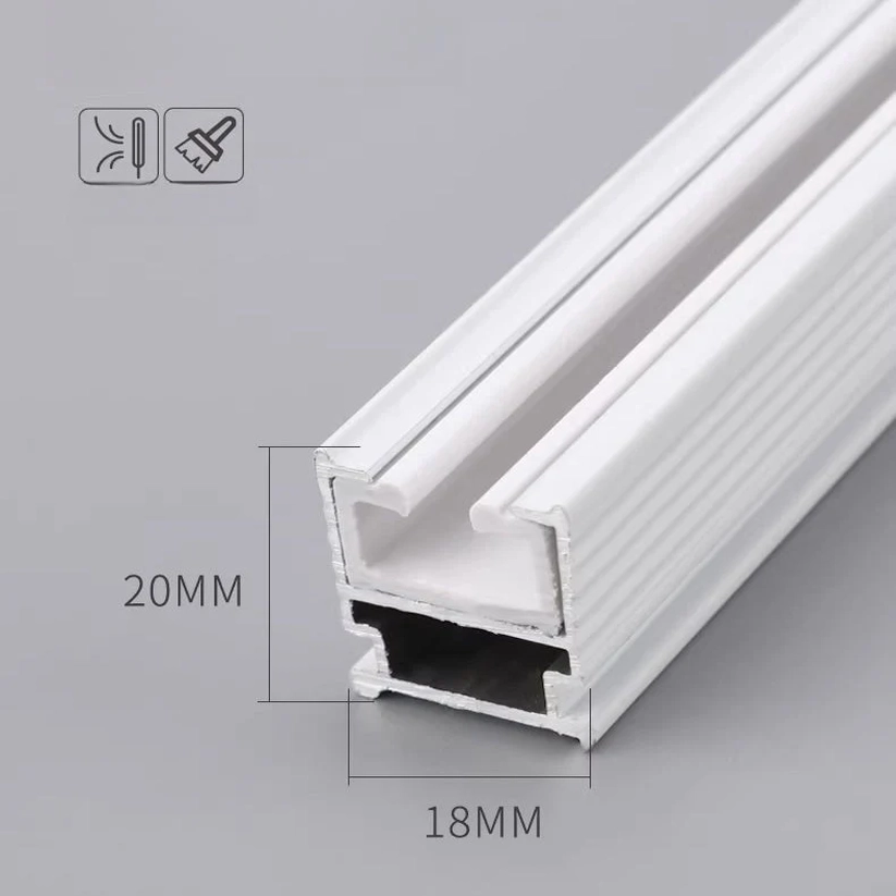 Aluminum Silent Curtain Track