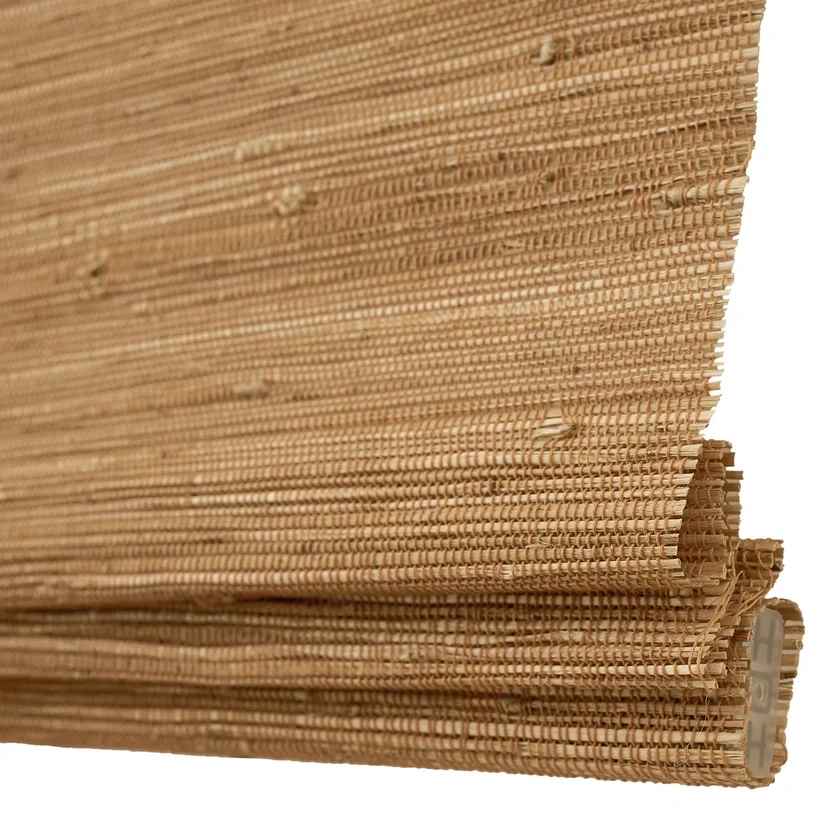 Bamboo Roman Shades - Bark