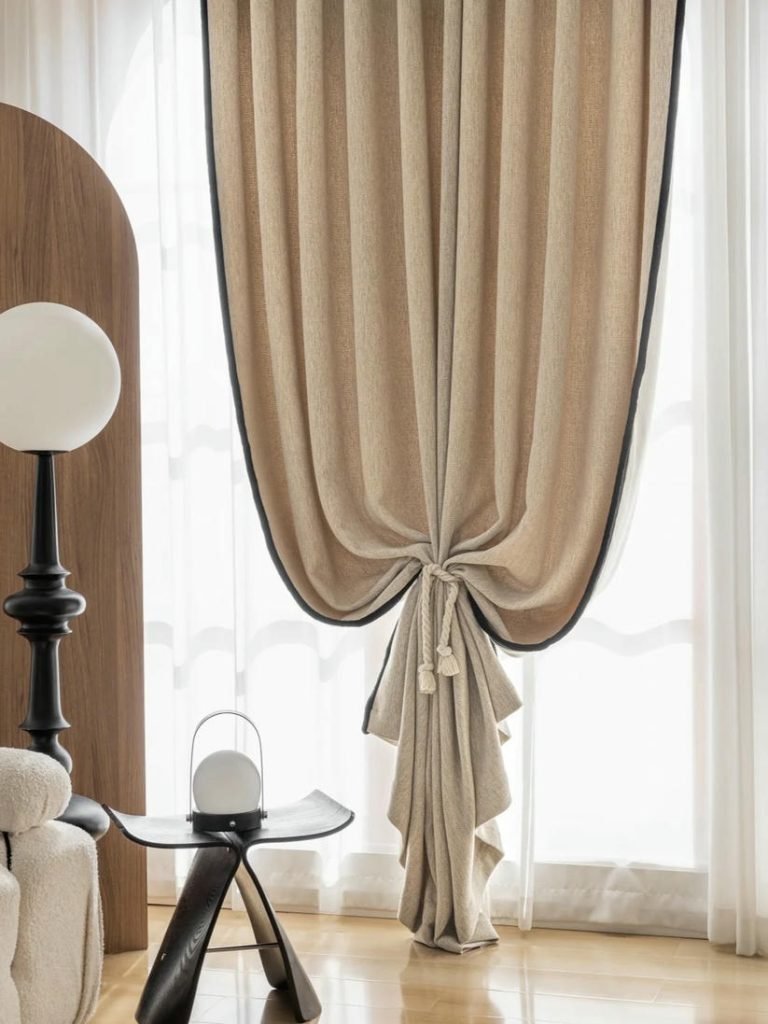 Chenille Custom Curtains