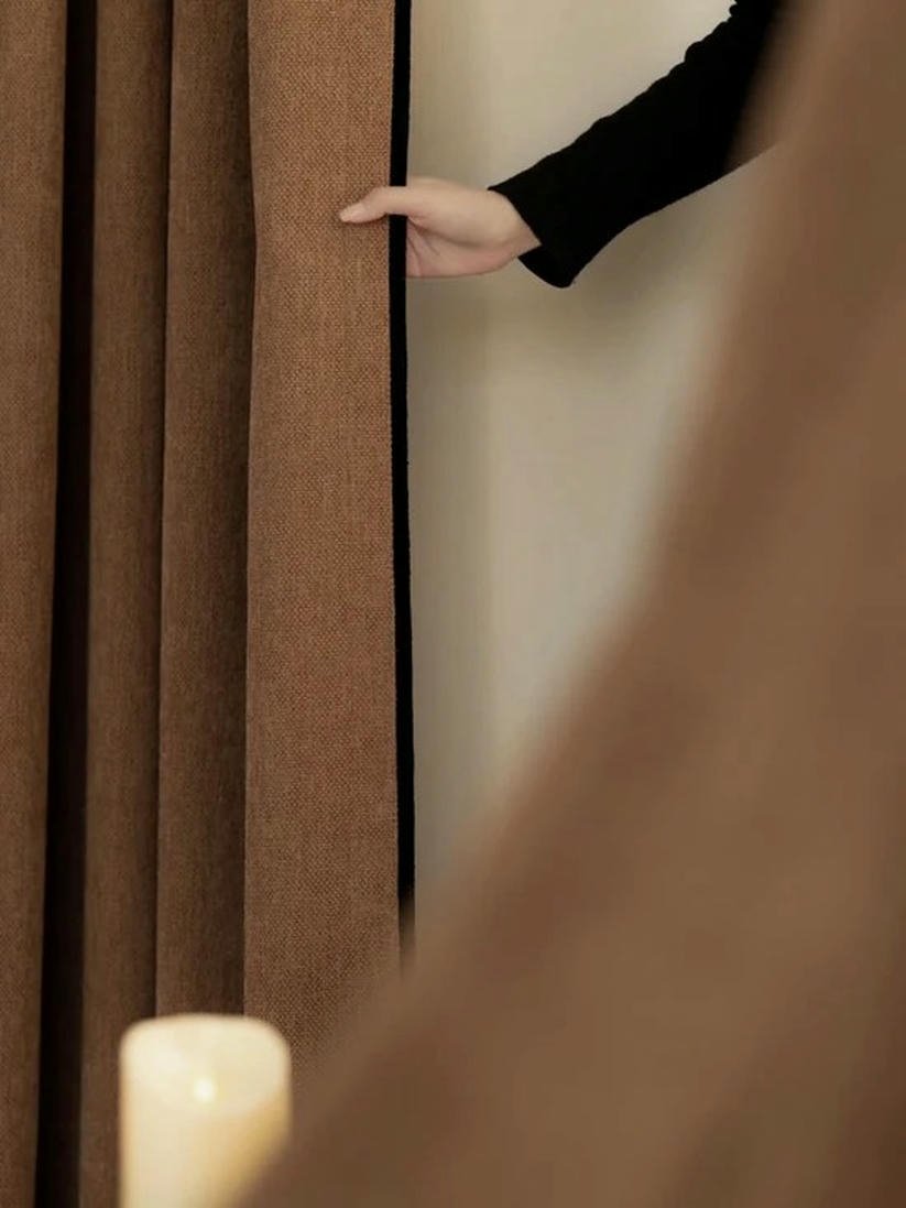 Chenille Custom Curtains