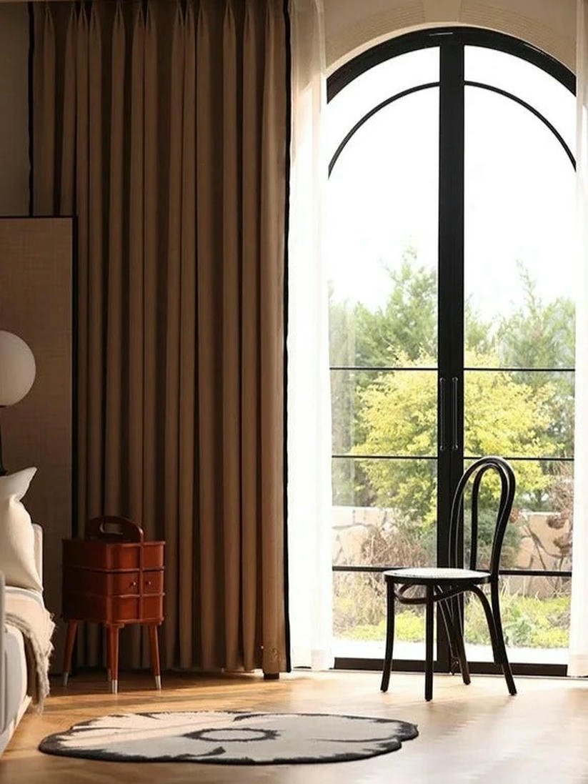 Chenille Custom Curtains