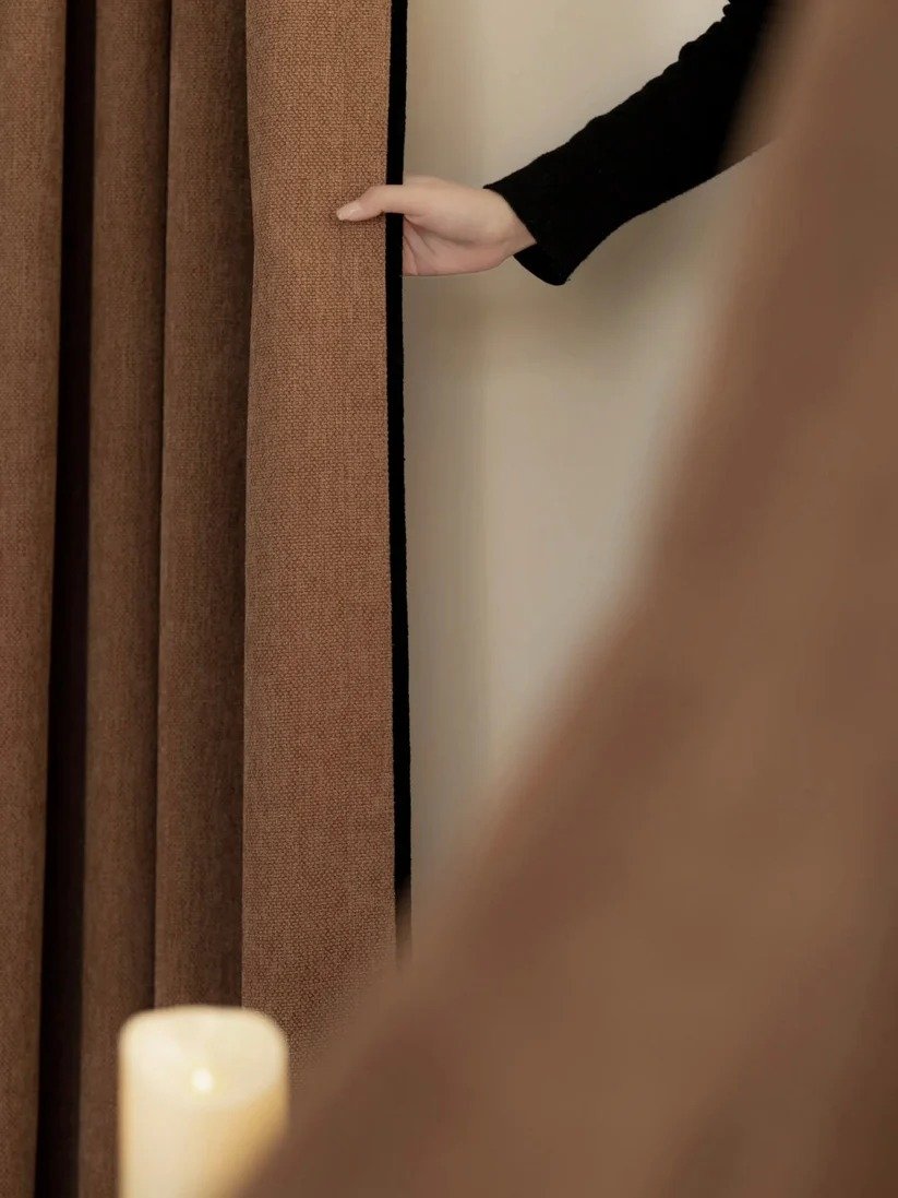 Chenille Custom Curtains