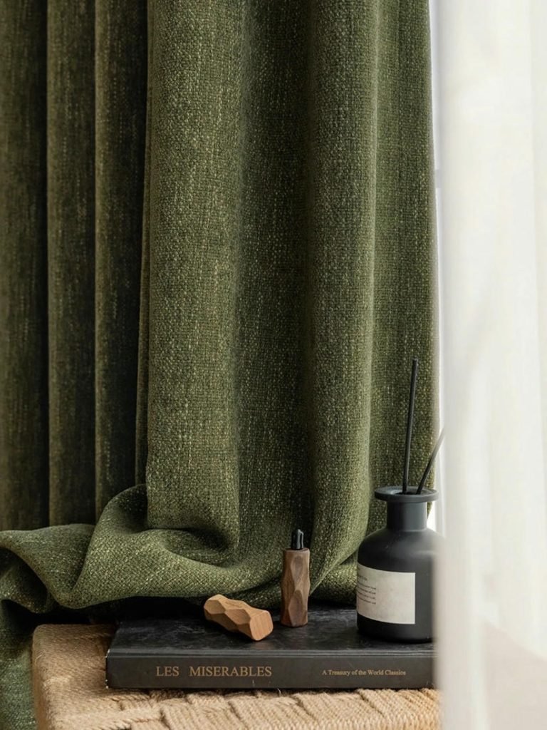 Chenille Custom Curtains
