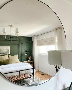 Custom Cordless Blackout Roman Shades