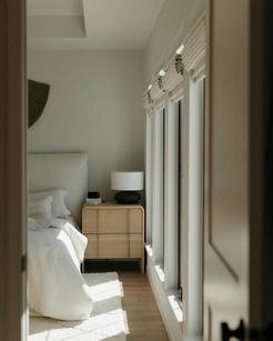 Custom Cordless Blackout Roman Shades