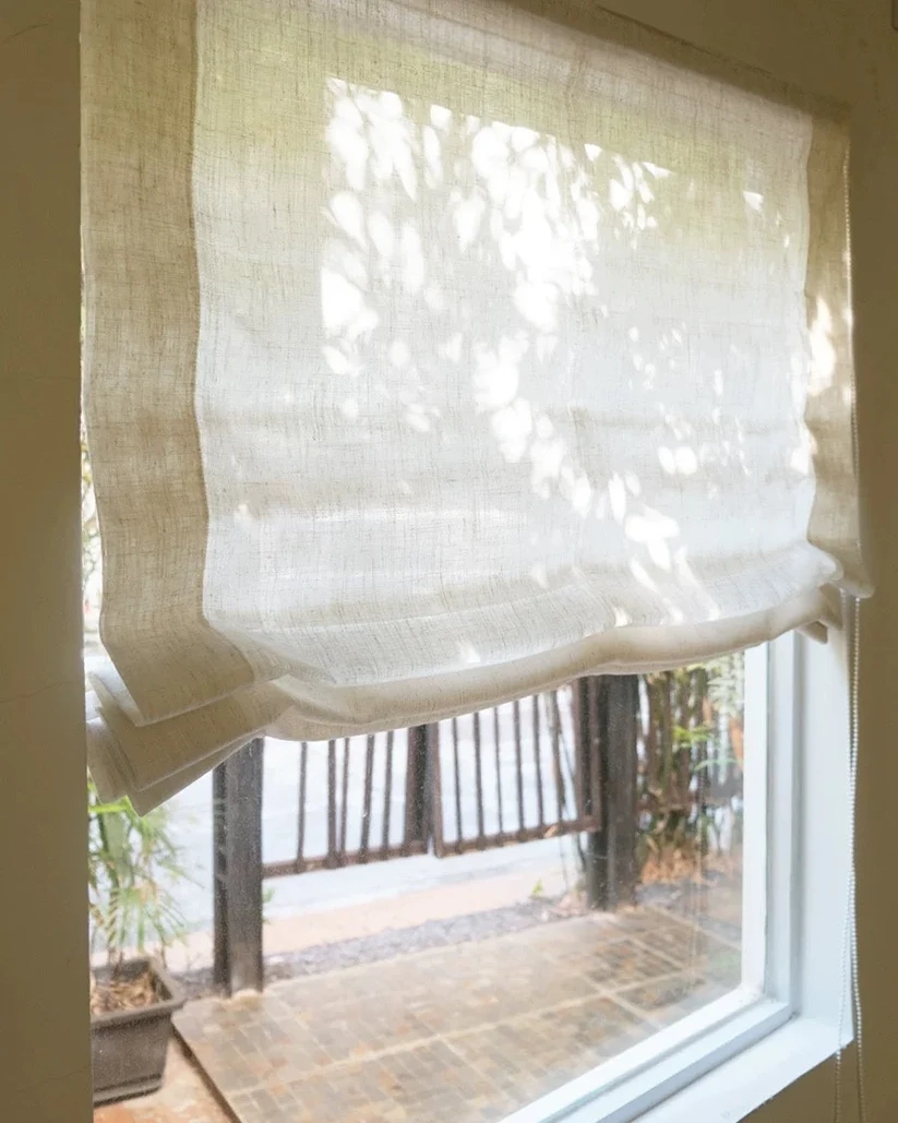 Custom Roman Window Shades