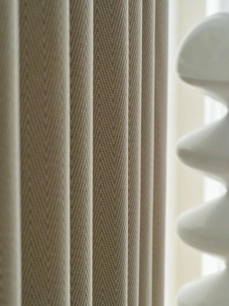 Herringbone Blackout Curtains