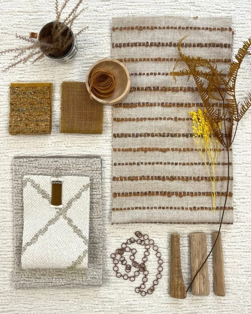 Patterned Fabric Roman Shades