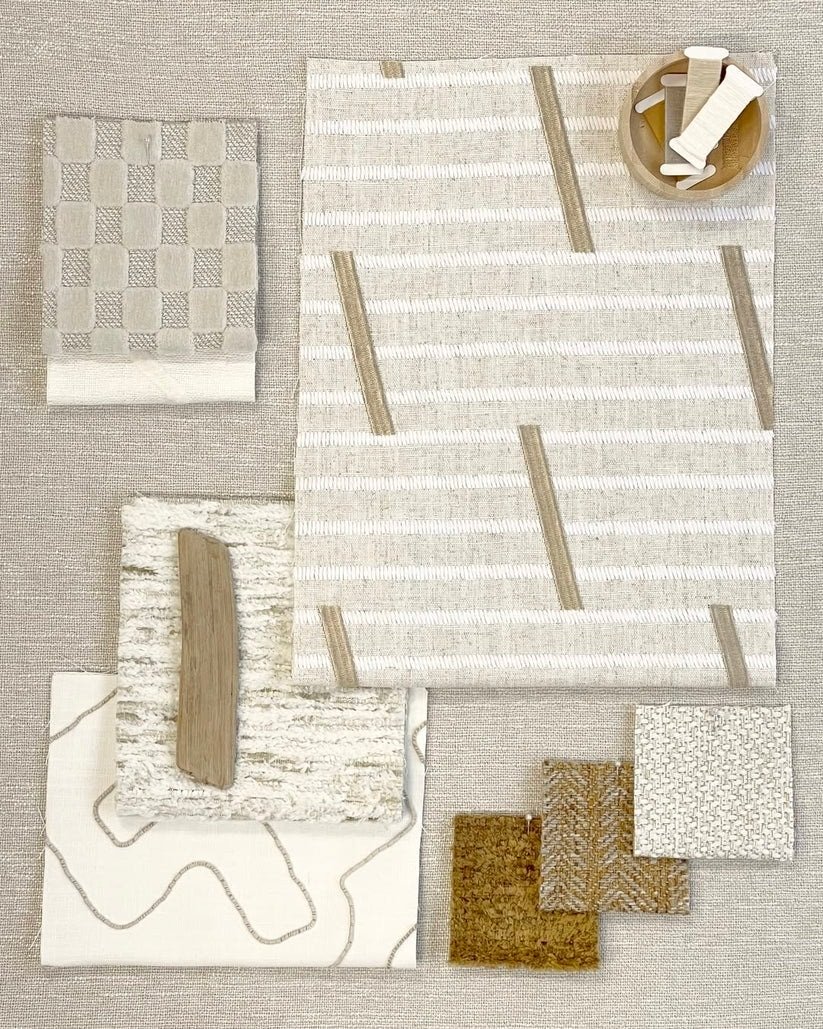 Patterned Fabric Roman Shades