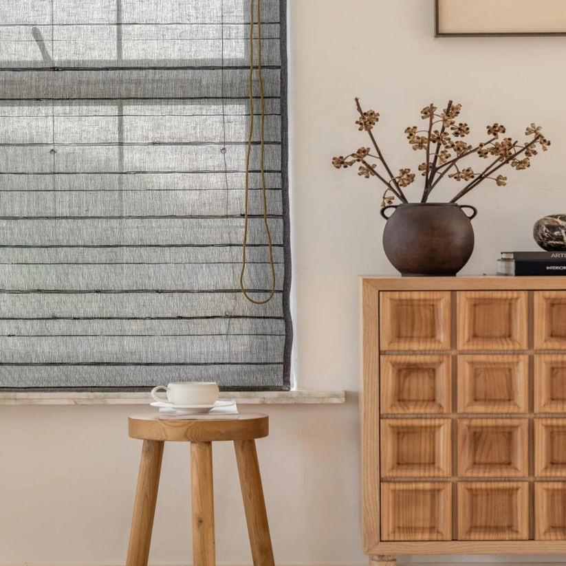 Ramie Bamboo Shades
