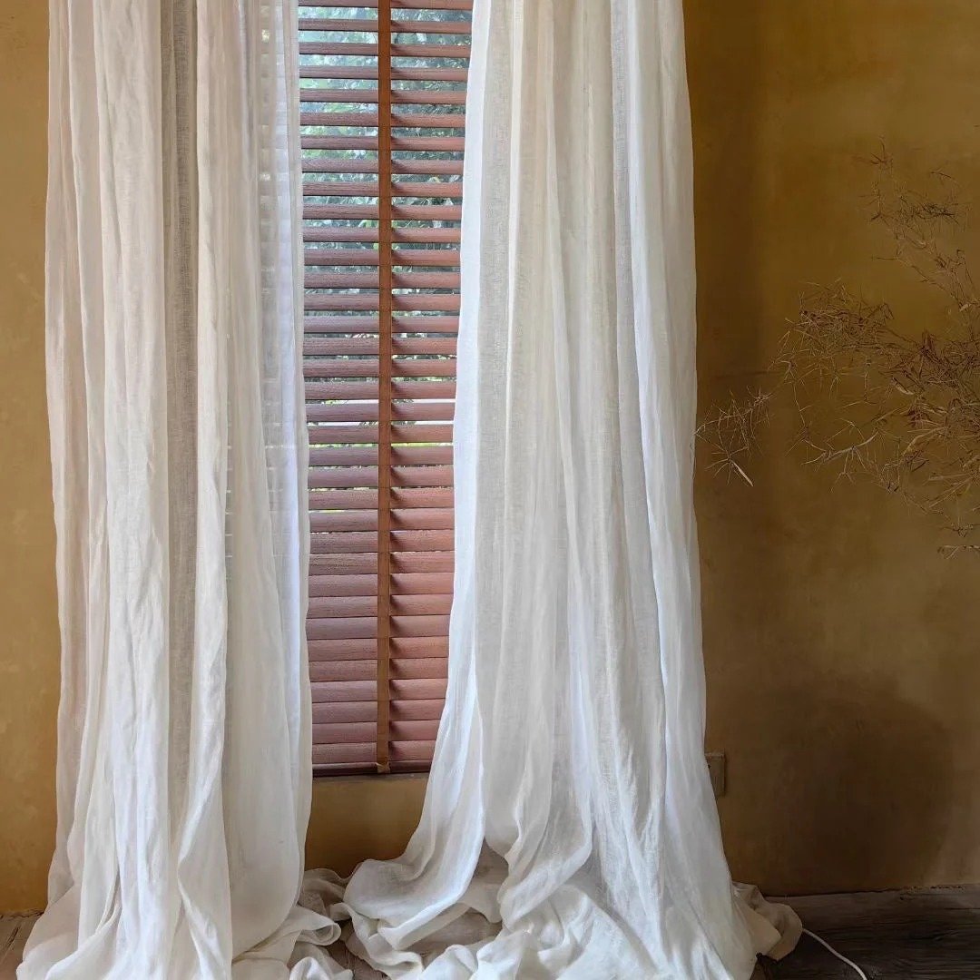 Sheer Linen Curtains