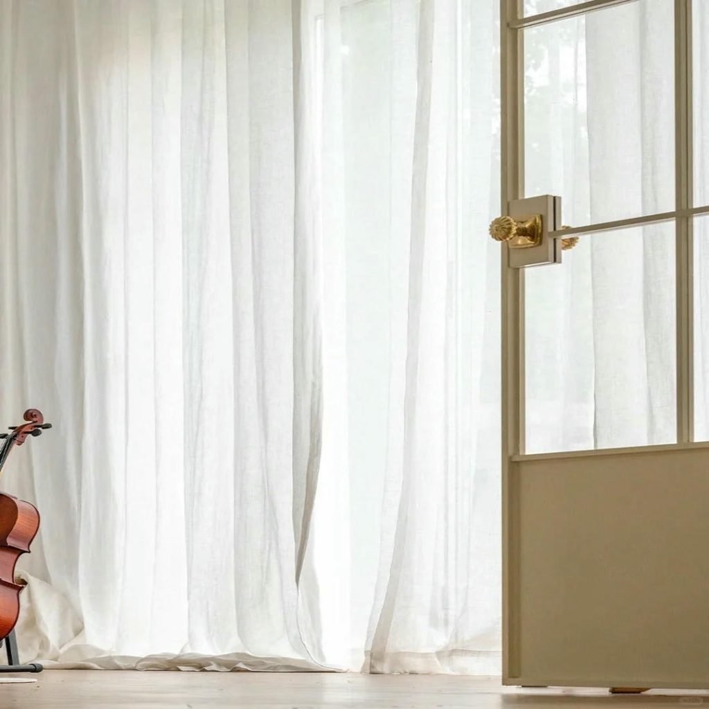 Sheer Linen Curtains