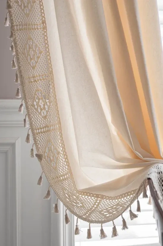 Stylish Milk White Curtains - Curtains - Emirates Curtains