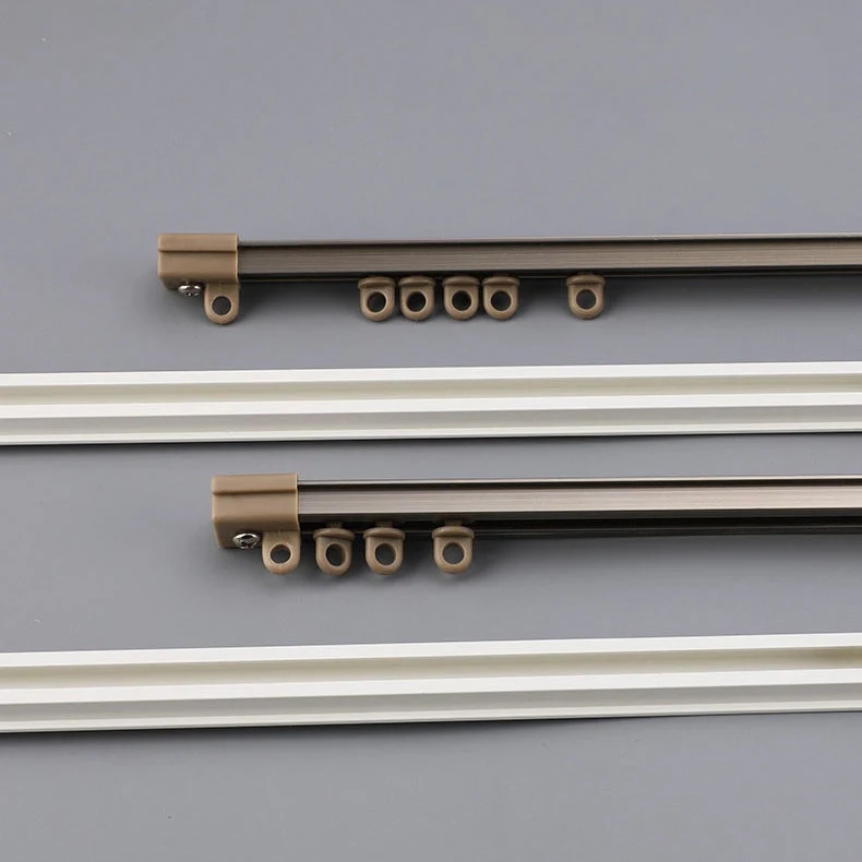 Ultra-Thin Curved Curtain Rail for Bay Windows