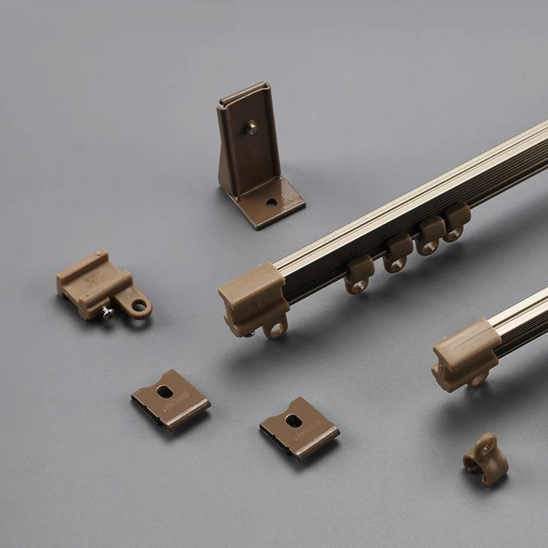 Ultra-Thin Curved Curtain Rail for Bay Windows