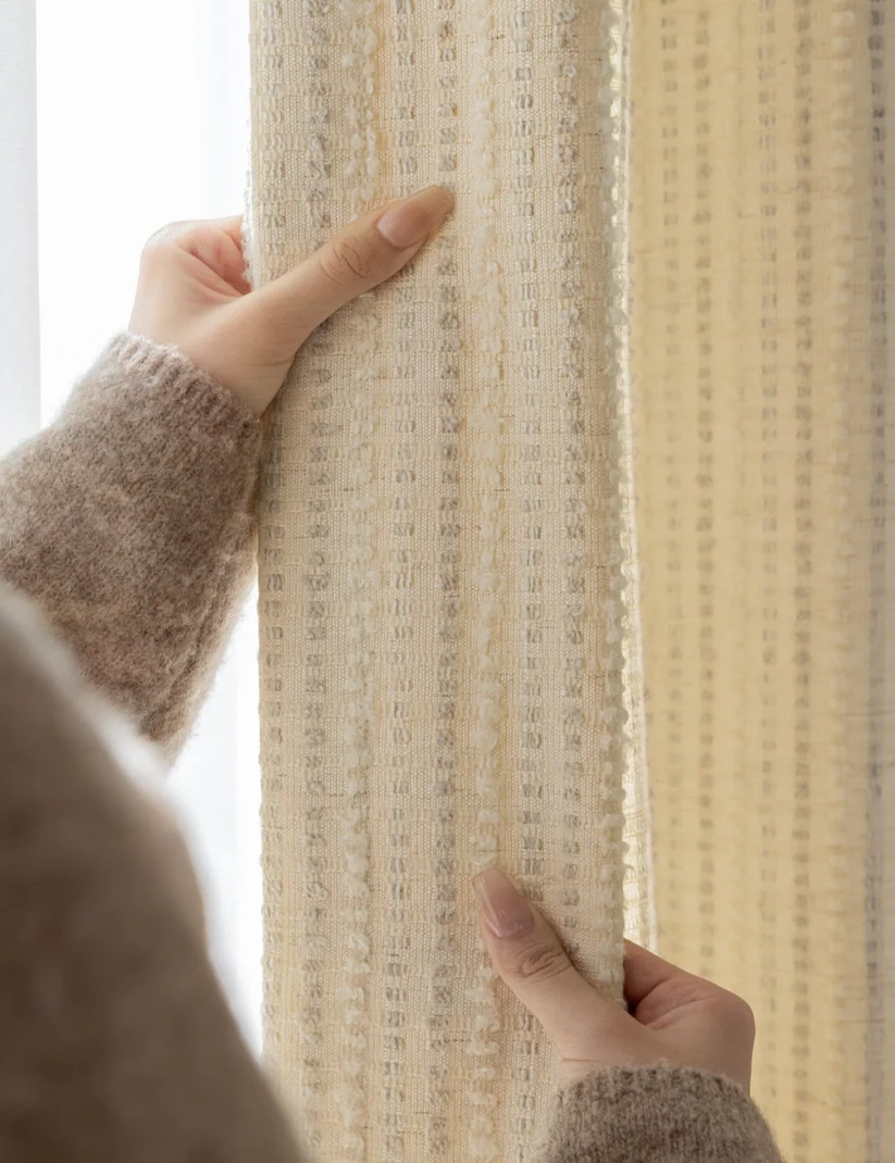 White Blackout Curtains