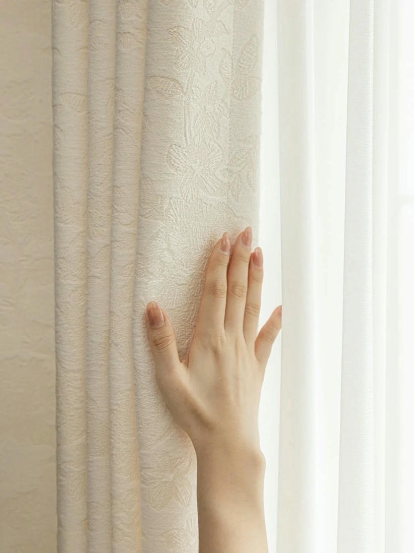 White Blackout Curtains