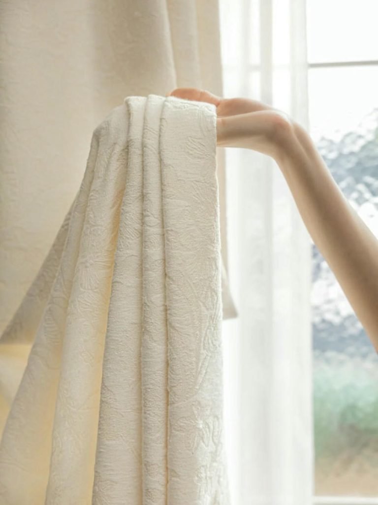 White Blackout Curtains