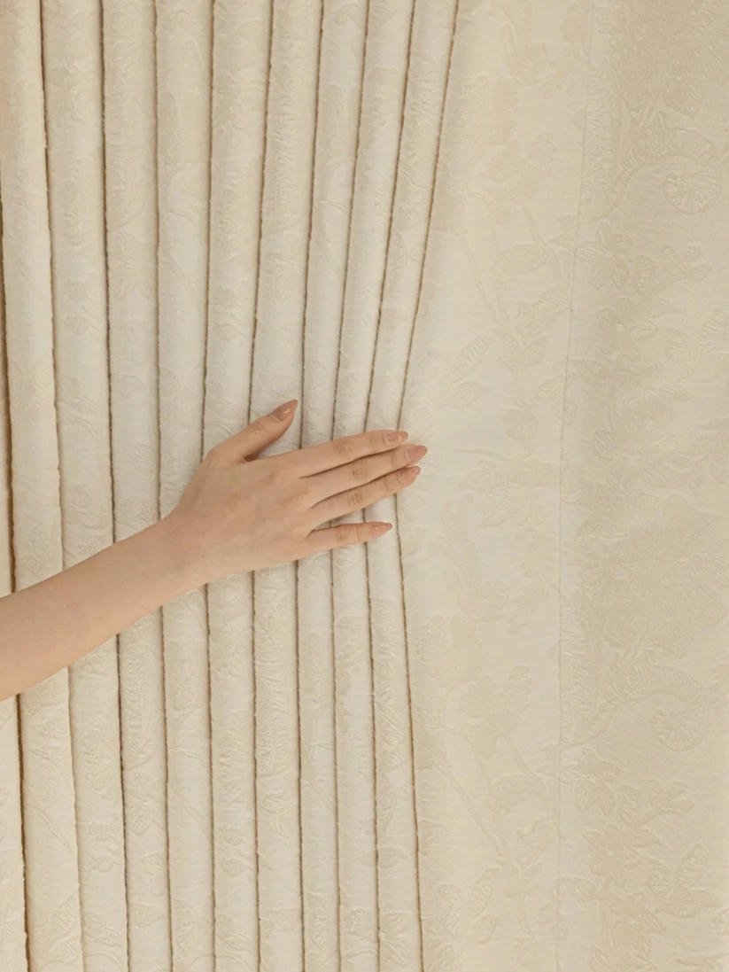 White Blackout Curtains