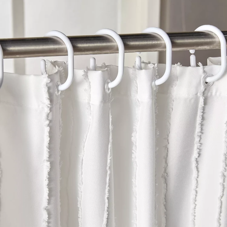 Modern White Hanging Curtains