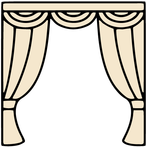 Living Room Curtains Icon