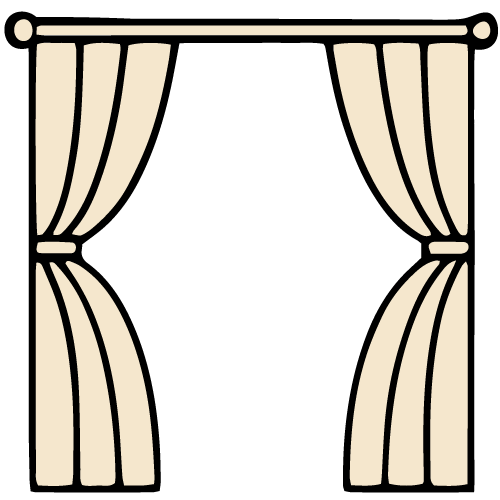 Modern Curtains Icon