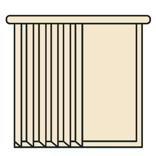 Vertical Blinds Icon